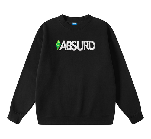 SIMS CREWNECK (BLACK)